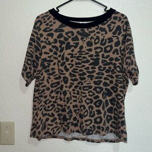RD Style leopard print t-shirt